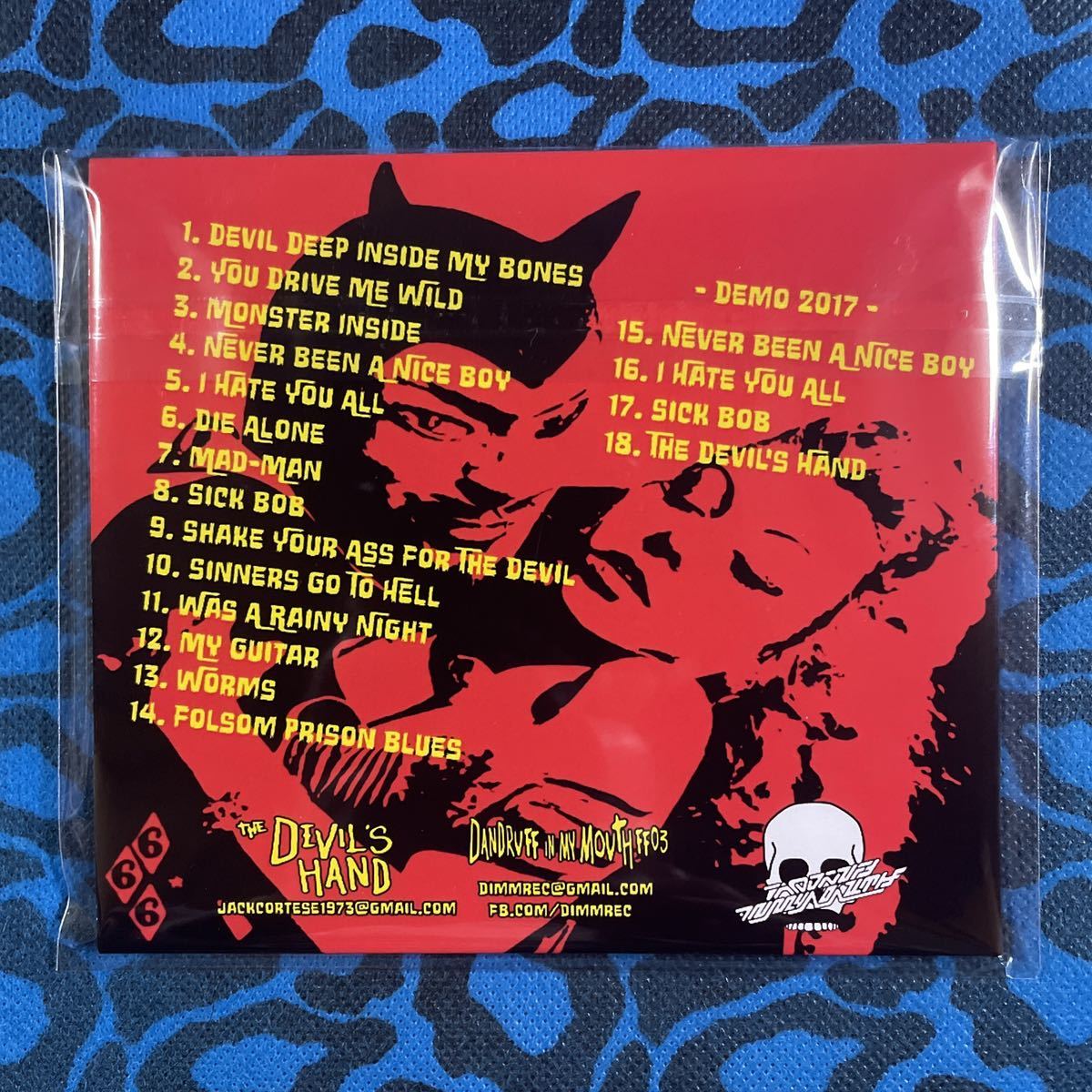 THE DEVIL'S HAND アルバムSINNERS BURN IN HILL CD新品サイコビリーガレージ　フォーク　ネオロカビリーロカビリーロックンロール_画像3