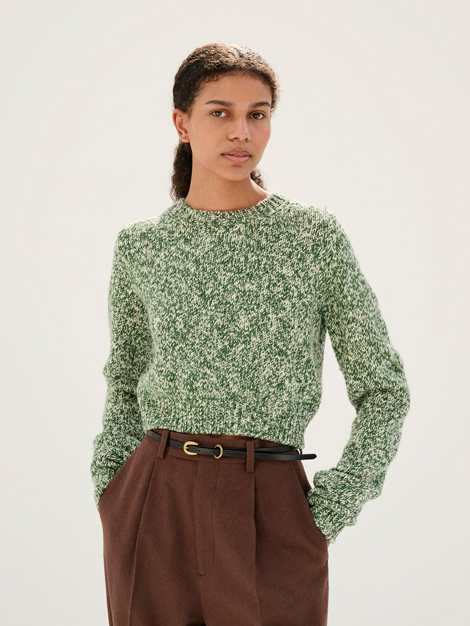AURALEE オーラリー 23AW SILK WOOL CAMEL MIX KNIT SHORT P/O AURALEE オーラリー 23AW SILK WOOL CAMEL MIX KNIT SHORT P/O