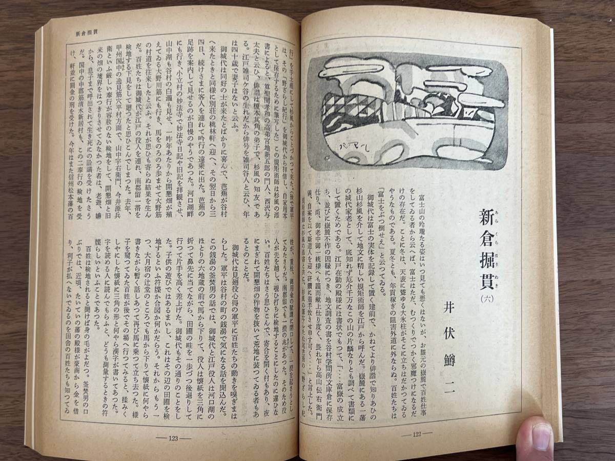 【送料180円】文芸雑誌 海 中央公論社 1976年6月号 井伏鱒二 武田泰淳 水上勉 辻邦生 今東光 井上靖 吉本隆明 加賀乙彦 柴山幹郎 島尾敏雄 _画像7