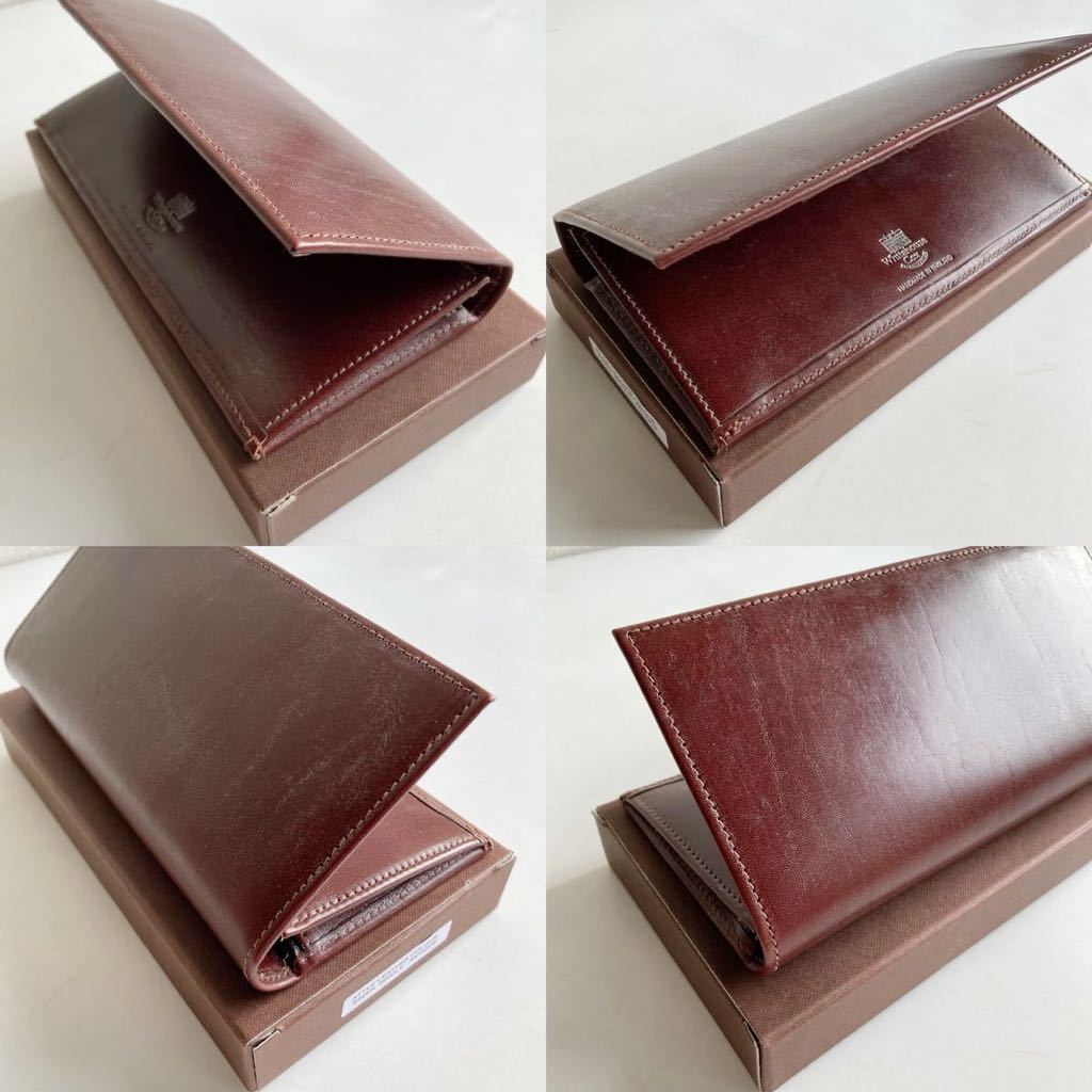 Whitehouse Cox S9697L アンティークブライドル 長財布 ホワイト Whitehouse Cox S9697L アンティークブライドル 長財布 ホワイト