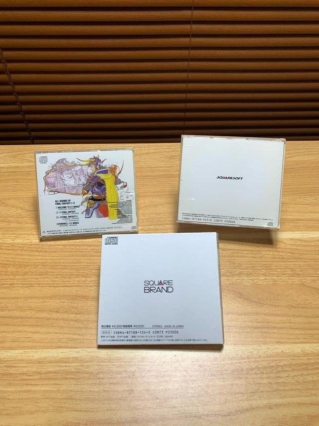 中古CD サウンドトラック　植松伸夫　ファイナルファンタジー　１＋２　３　４　３枚　ゆうパケットポスト発送_画像2