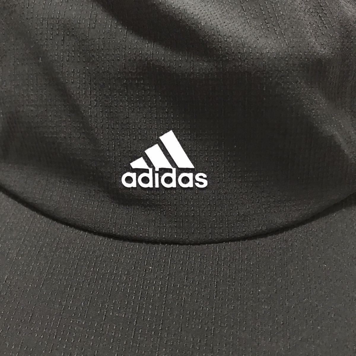 ●新品【男女兼用フリーサイズ】黒 adidas ランニング アディダス キャップ　帽子 トレイルキャップ トレイルラン　トレッキング　登山_画像3