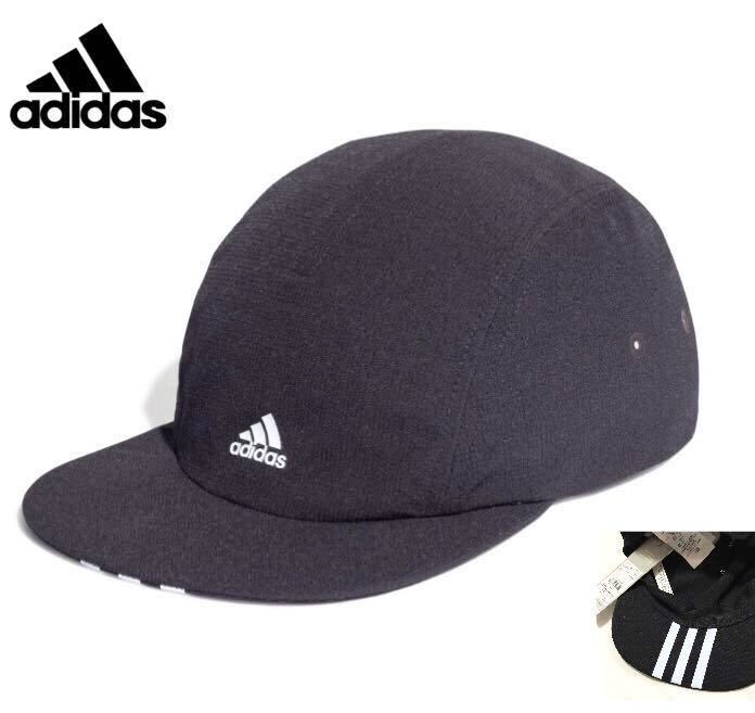 ●新品【男女兼用フリーサイズ】黒 adidas ランニング アディダス キャップ　帽子 トレイルキャップ トレイルラン　トレッキング　登山_画像1