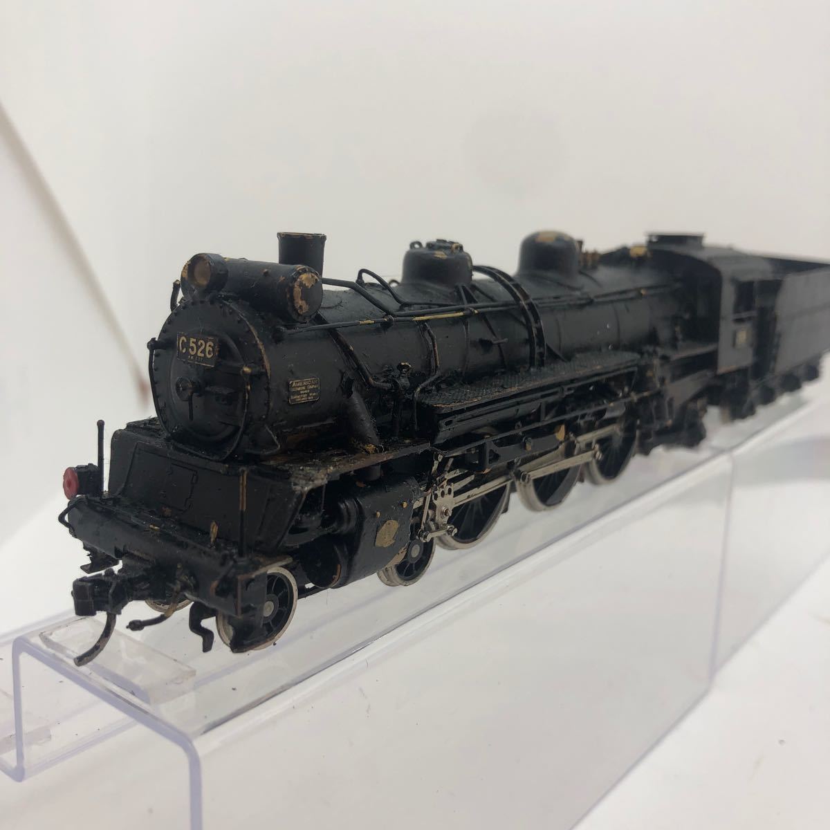 動作確認済 HOゲージ C52 6号機 真鍮製 蒸気機関車 ジャンク 1円〜_画像2