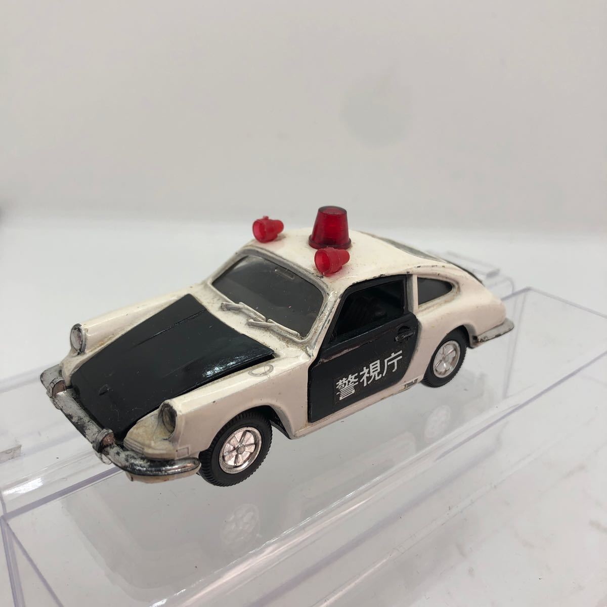 ヨネザワ YONEZAWA 昭和レトロ ミニカー TOYS DIAPET PORSCHE 911S ポルシェ パトカー 警視庁 ジャンク 1円〜_画像1