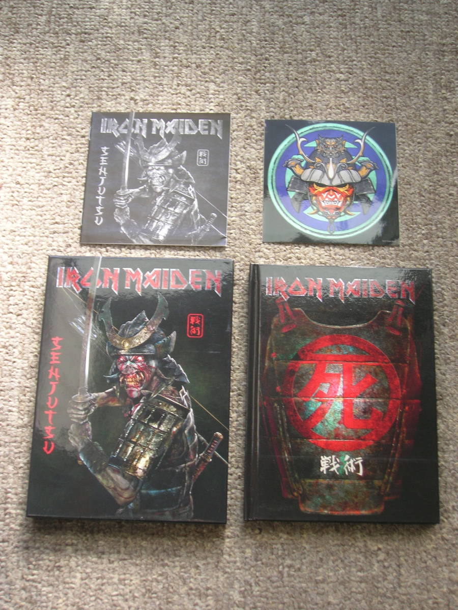 ☆国内正規盤CD2枚組、初回限定盤、デラックス・エディション☆IRON MAIDEN(アイアン・メイデン)『戦術/SENJUTSU』☆エディステッカー付き_画像1