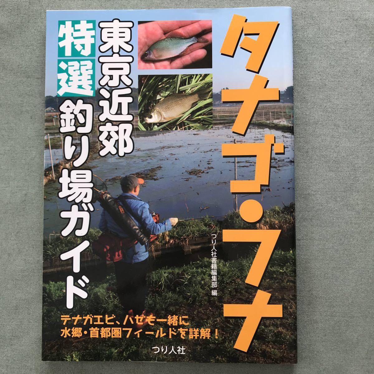 tanago crucian Tokyo outskirts special selection fishing place guide book@tanago fishing crucian fishing tenaga shrimp is ze Saitama Chiba river fishing 