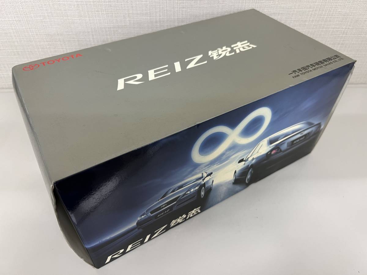 トヨタ REIZ (日本名：マークX) (120系) 1/18ミニカー ブラック 中国トヨタディーラーモデル (天津一汽トヨタ自動車 REIZ、鋭志)