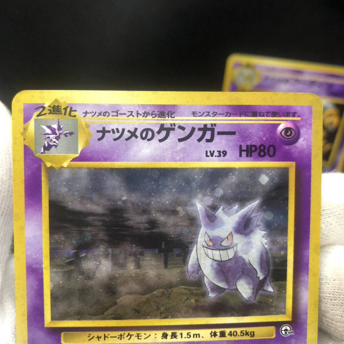 ポケモンカード 旧裏 旧裏面 ナツメのゲンガー ナツメの ポケモンカード 旧裏 旧裏面 ナツメのゲンガー ナツメの