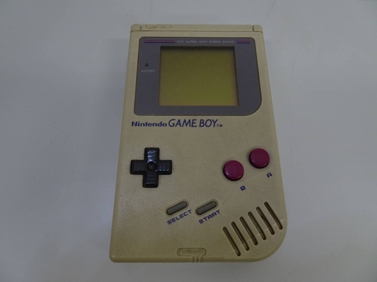 任天堂 初代ゲームボーイ 本体 グレー DMG-01 ジャンク GAME BOY