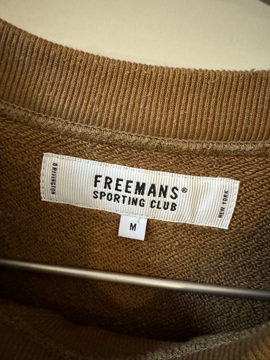 FREEMANS SPORTING CLUB × LOOPWHEELER ブラウンM