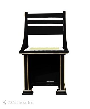 受注生産品販売】朱塗り 新型登高座用 椅子式礼盤(幅48cm高86cm 受注生産品販売】朱塗り 新型登高座用 椅子式礼盤(幅48cm高86cm