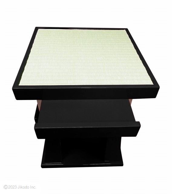 受注生産品販売】黒塗り 木柾台 倍置き台付き(幅26cm高34cm奥26 受注生産品販売】黒塗り 木柾台 倍置き台付き(幅26cm高34cm奥26