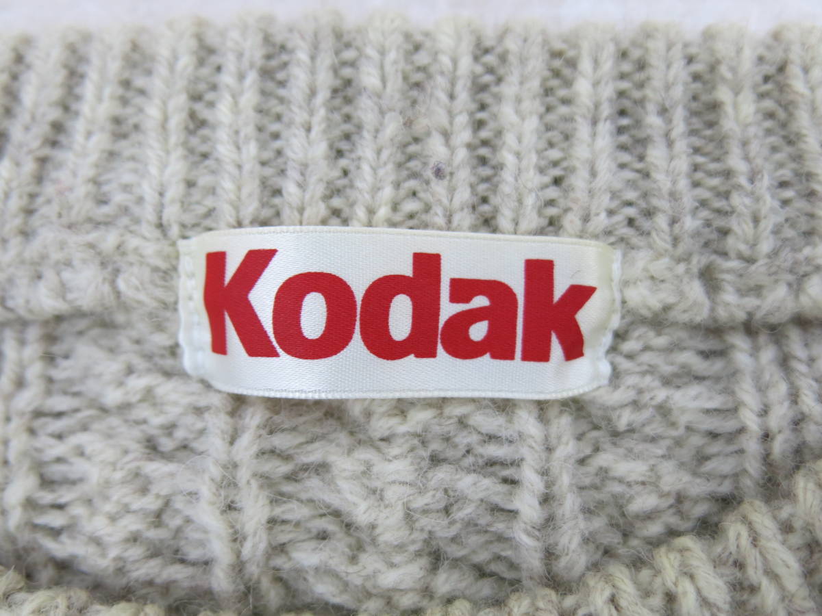 Kodak　ニットセーター　コダック　毛100％　オリンピック　長野オリンピック_画像3