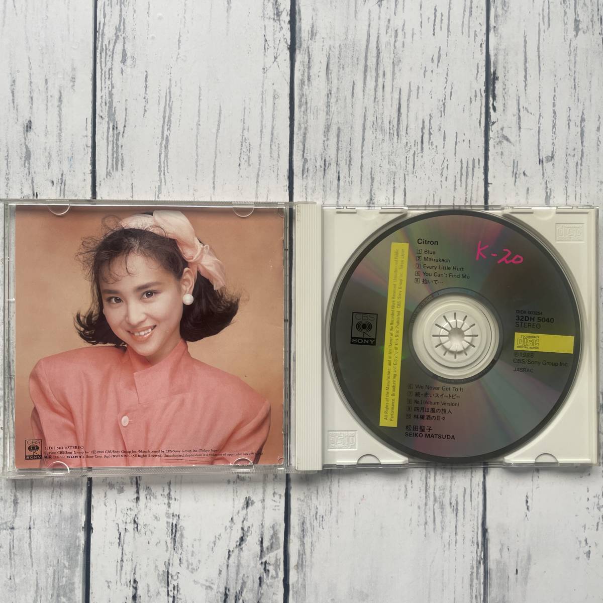 松田聖子　CD　Citron　全10曲_画像3