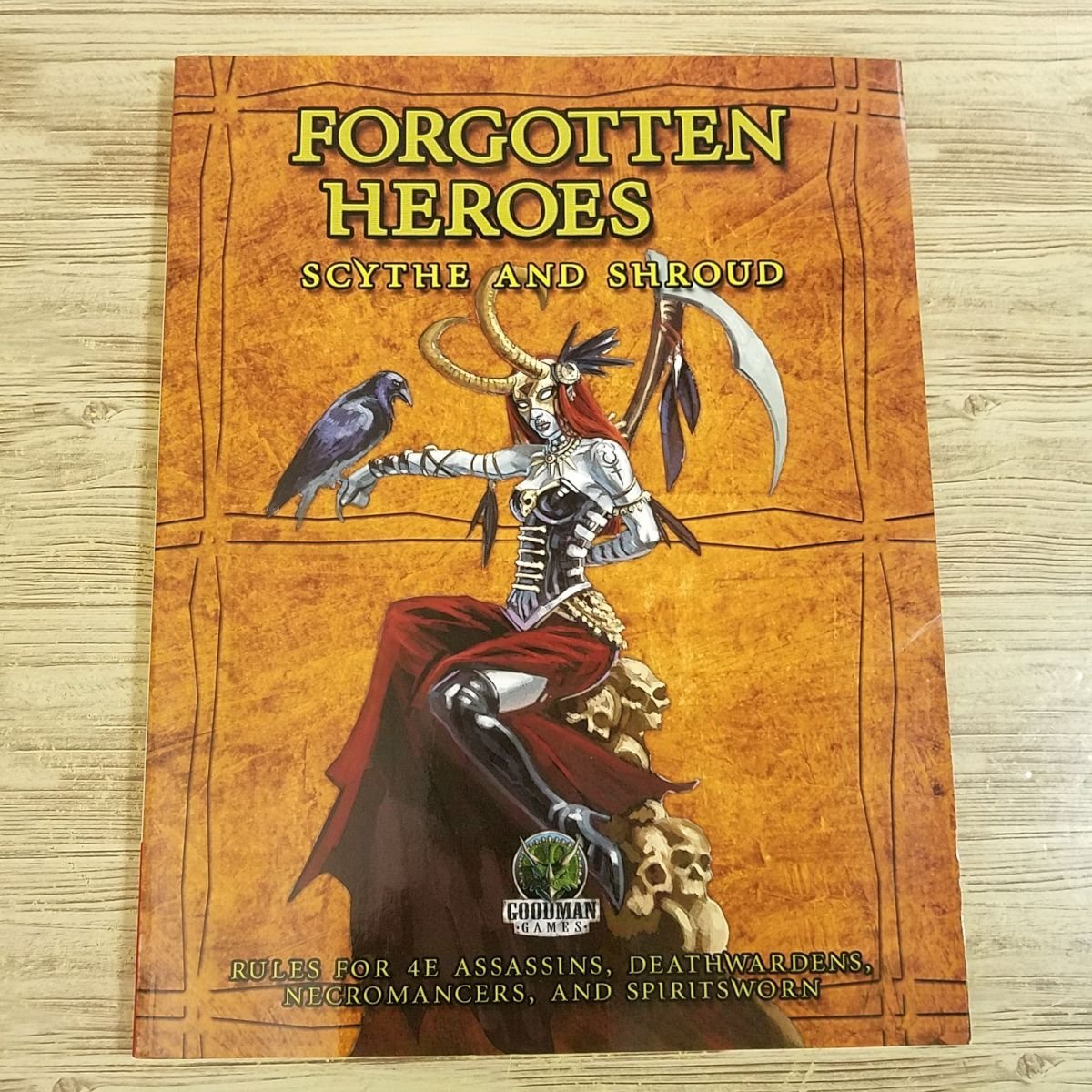 TRPG[Ｄ＆Ｄ4 издание   английский язык  издание  FORGOTTEN HEROES : SCYTHE AND SHROUD] ... GOODMAN GAMES