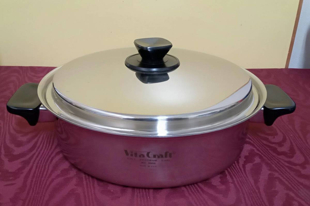 【Vita Craft 両手鍋】調理器具 料理 キッチン【B3-3-3】1219_画像1