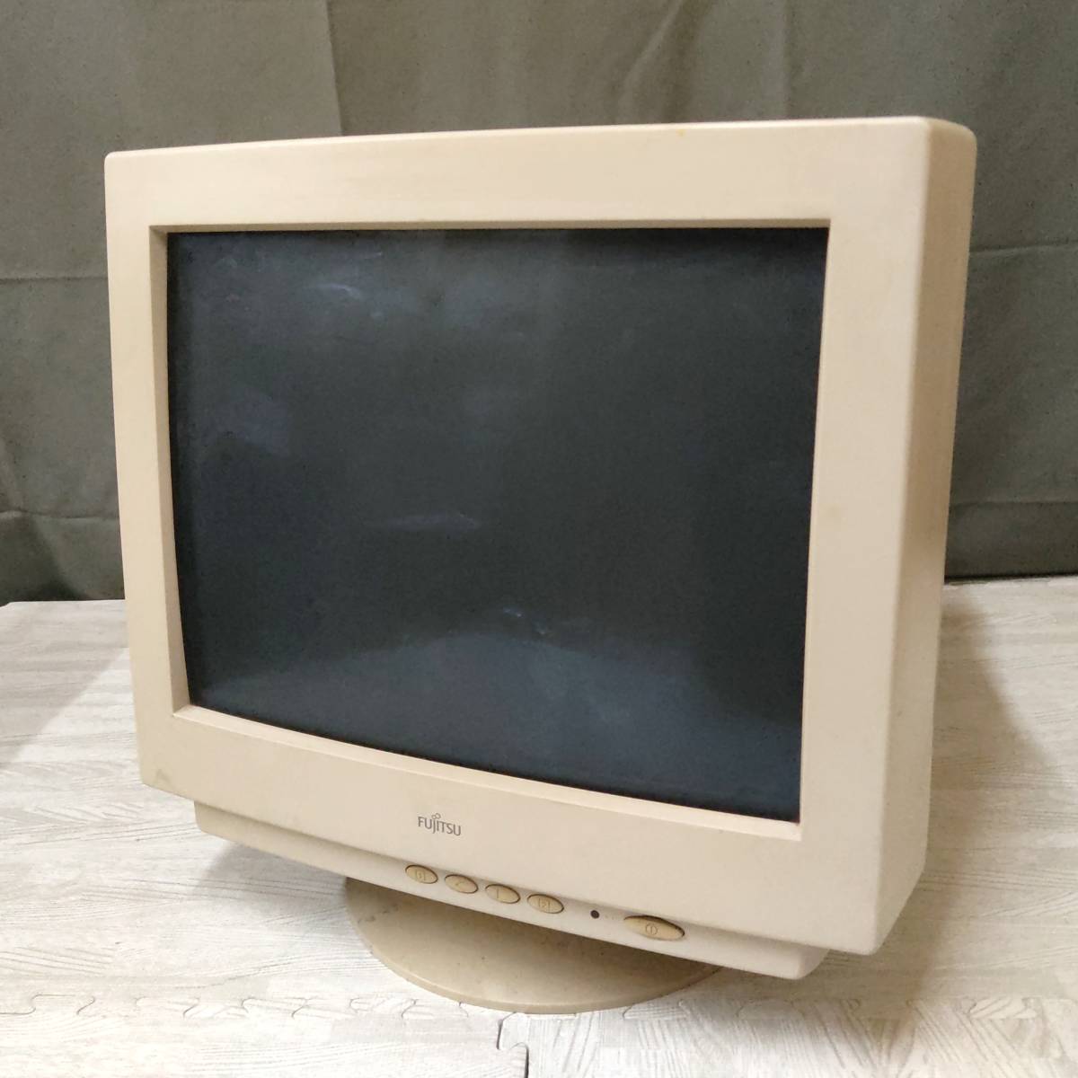 レトロ) 富士通 カラーCRTディスプレイ FMV-DP97Y6 17インチ レトロ) 富士通 カラーCRTディスプレイ FMV-DP97Y6 17インチ