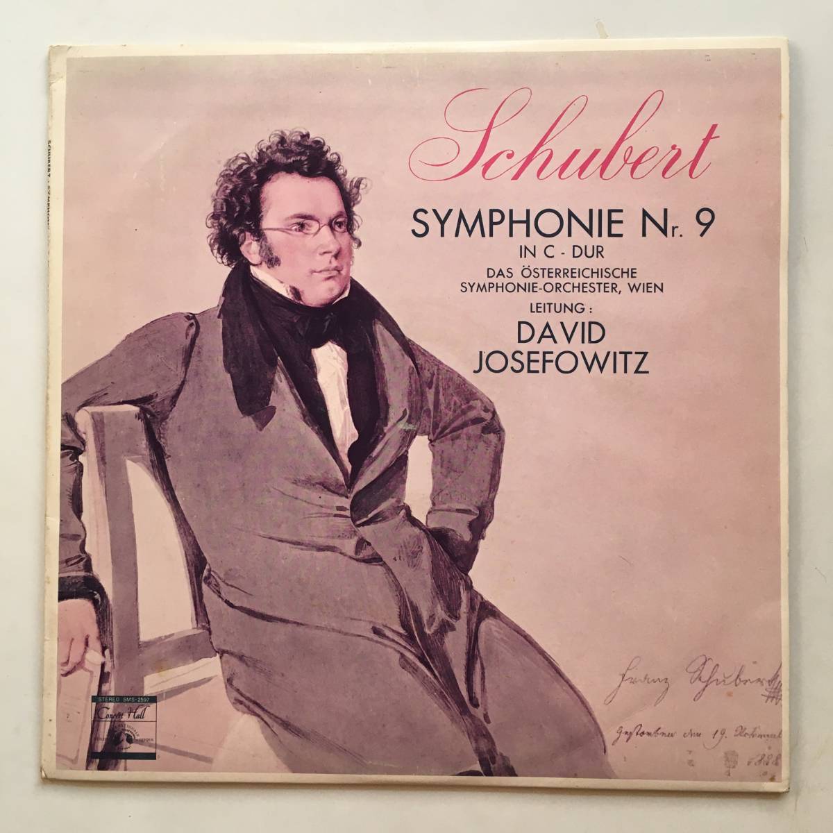 231111●ジョセフォヴィッツ/シューベルト 交響曲第9番ハ長調 ザグレート/Schubert Wien/David Josefowitz/Symphonie Nr. 9 In C-dur/12_画像1