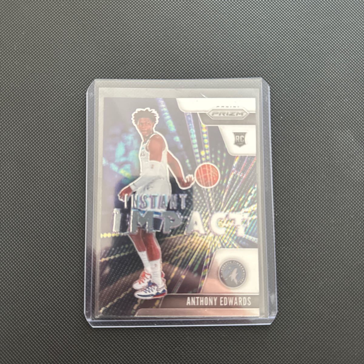 2020-21 panini PRIZM basketball NBA カード ANTHONY EDWARDS RC ルーキー①_画像1