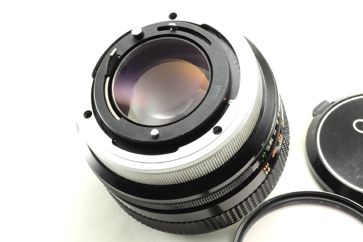 【レア・並品】Canon キャノン FD 55mm F1.2 / 〇マーク #4216_画像2