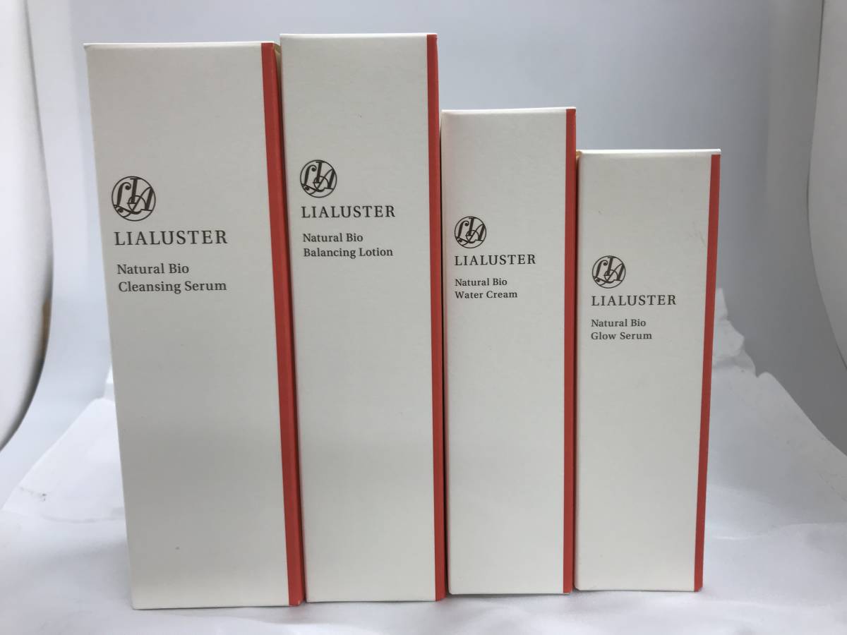 LIALUSTER/ rear luster 4 point set cleansing lotion beauty care liquid cream unopened goods 193805-33/194453-33.:2