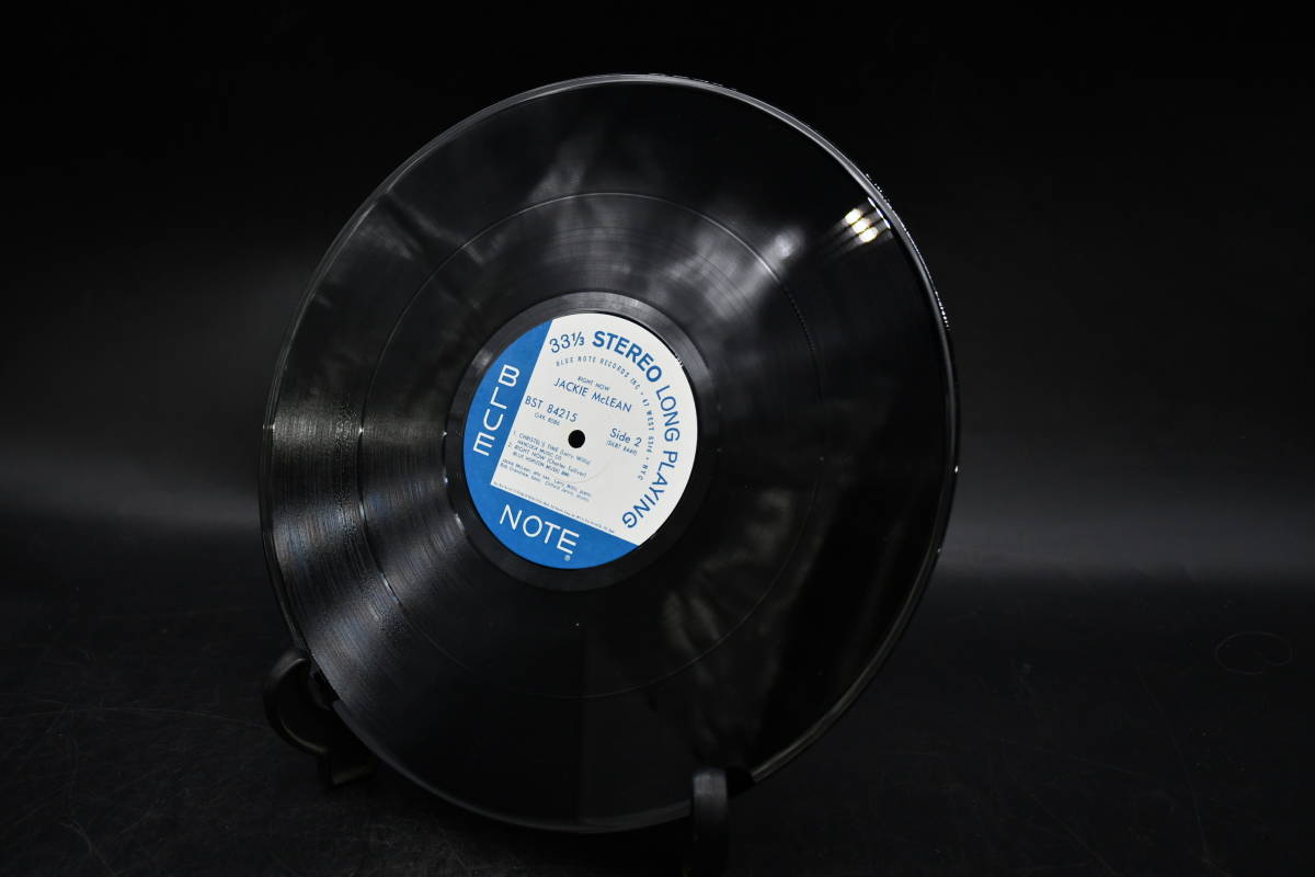 AY12-109 Jackie McLean RIGHT NOW ！ジャッキー・マクリーン ライト・ナウ BLUE NOTE LP レコード 12インチレコード 帯付き_画像2