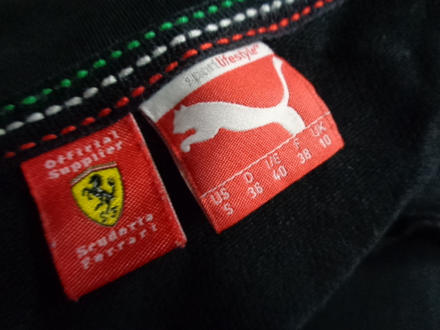 プーマ レディース PUMA フェラーリ コレクション FERRARI ハイブリット ジップアップパーカー スタイリッシュスリム スポーツウェア_画像7