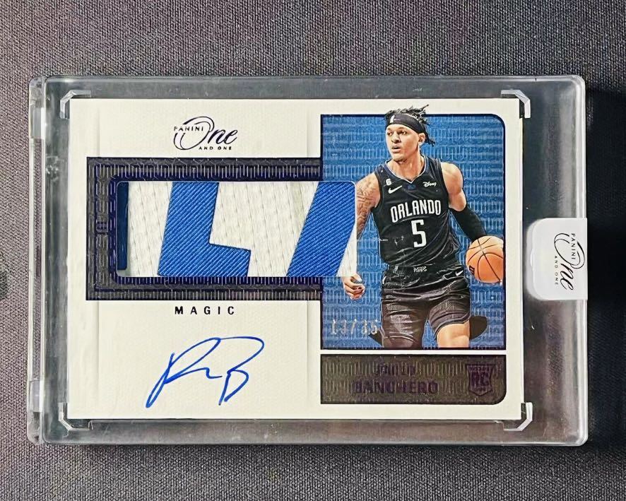 ★限定35枚★RPA★ バンケロ Paolo Banchero 2022-23 Panini One and One 直筆サイン ルーキー RC Rookie Patch_画像1