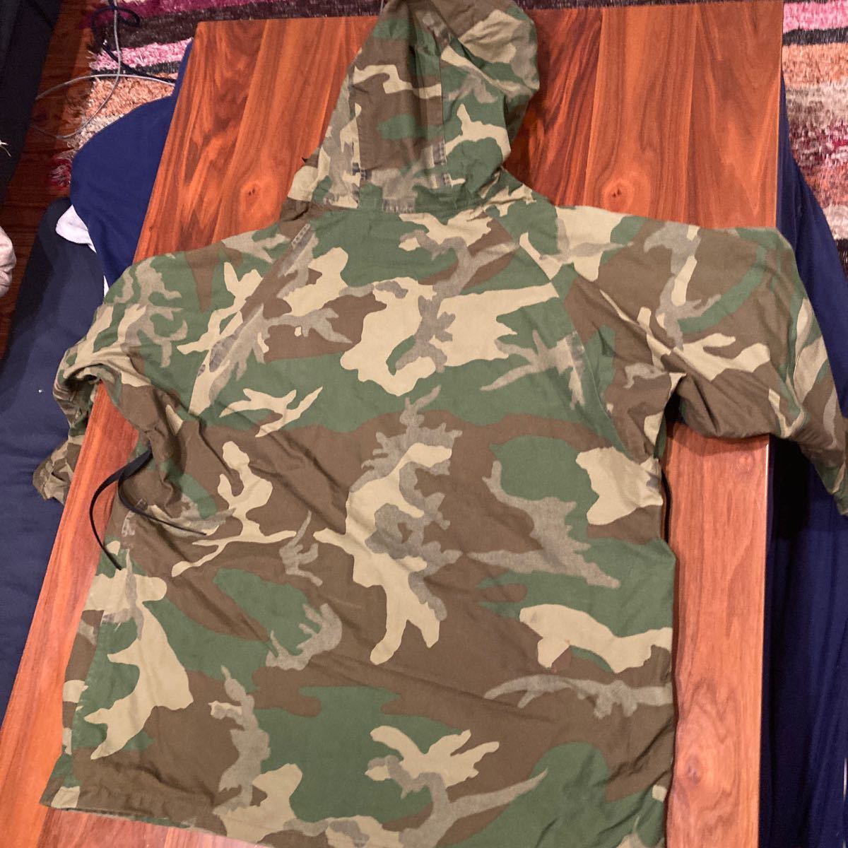 米軍実物 ECWCS ゴアテックス パーカー Size M R ウッドランド カモ ARMY GORE-TEX US ARMY 迷彩 初期型　ミリタリー ジャケット_画像6