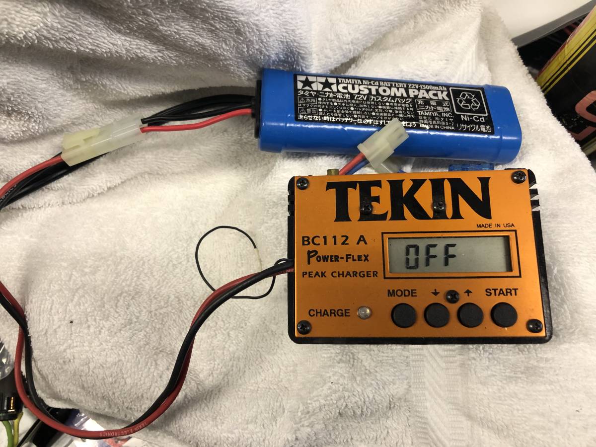 希少☆TEKIN☆ BC112A POWER-FLEX テキン急速充電器プロDC 希少☆TEKIN☆ BC112A POWER-FLEX テキン急速充電器プロDC