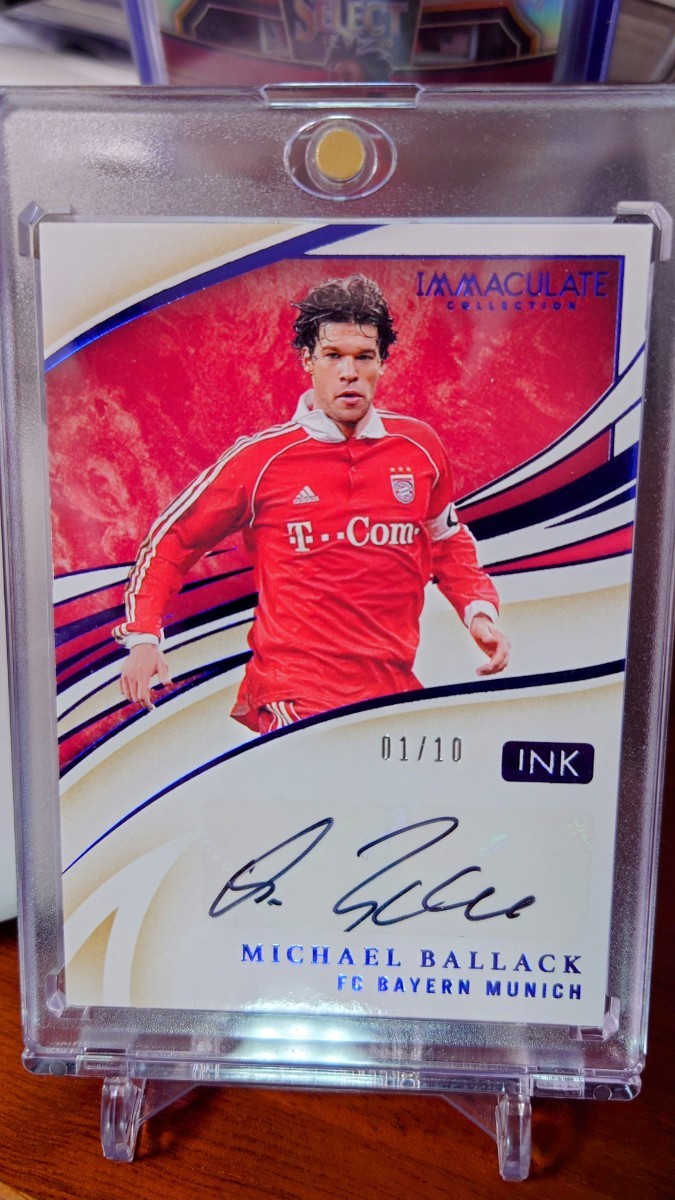 2020. Panini. Immaculate.Soccer. Michael Ballack(ba rack )1 2020. Panini. Immaculate.Soccer. Michael Ballack(ba rack )1