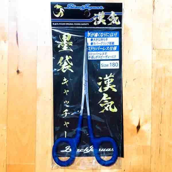BLACK JAGUAR 漢気 墨袋キャッチャー PC-BLUE 180mm_画像1
