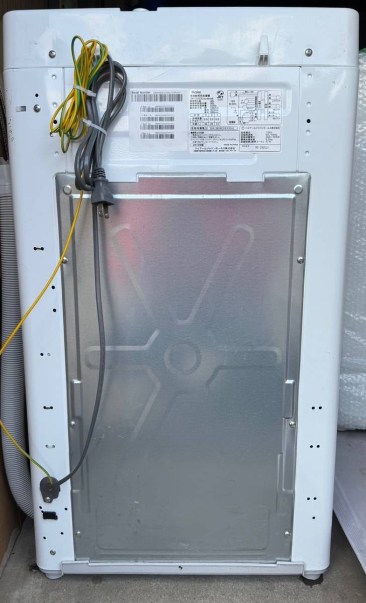 【特価セール】Haier/ハイアール 全自動洗濯機 JW-C55CK 2019年製 5.5kg しわケア 風乾燥 高濃度洗浄機能 #5_画像6