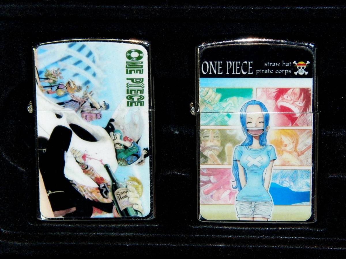 ワンピース ONE PIECE ジッポ型オイルライター 5個セット 未使用 /BK84Baの画像3