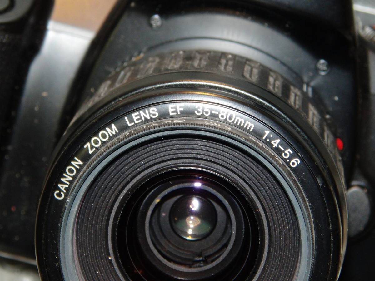 Canon 35mmシャッター式一眼レフカメラ EOS1000QD EFズームレンズ EF35-80mmF4-5.6 ハードケース付 　/BK93Yo_画像5