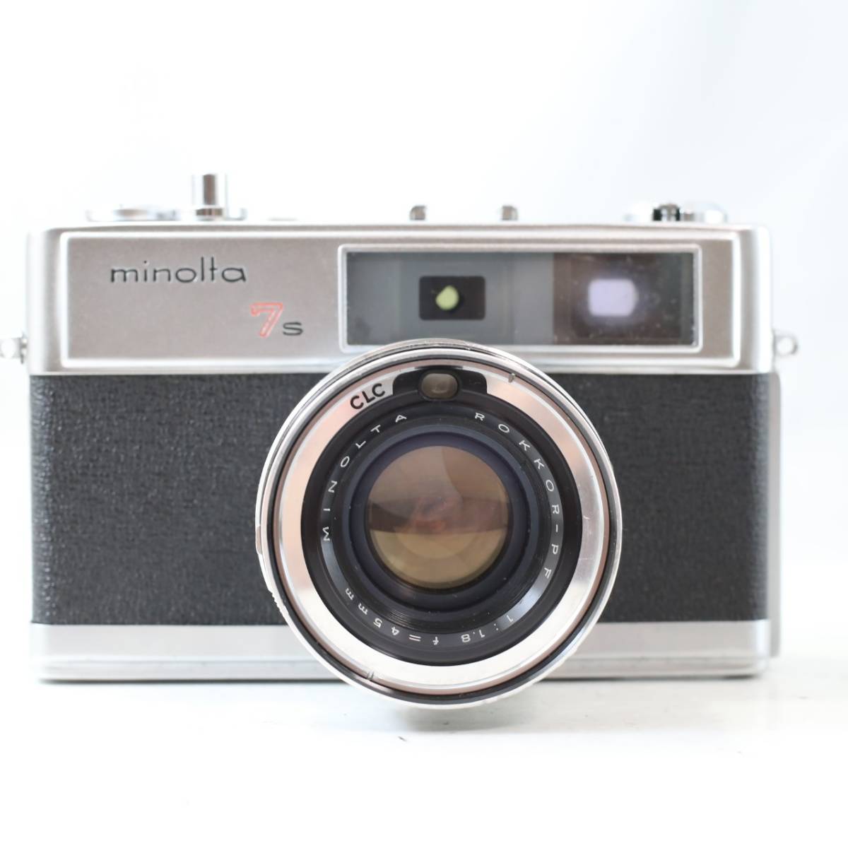 【外観良品】ミノルタ MINOLTA HI-MATIC 7S ROKKOR-PF 45mm F1.8 レンジファインダーカメラ (S407)_画像2