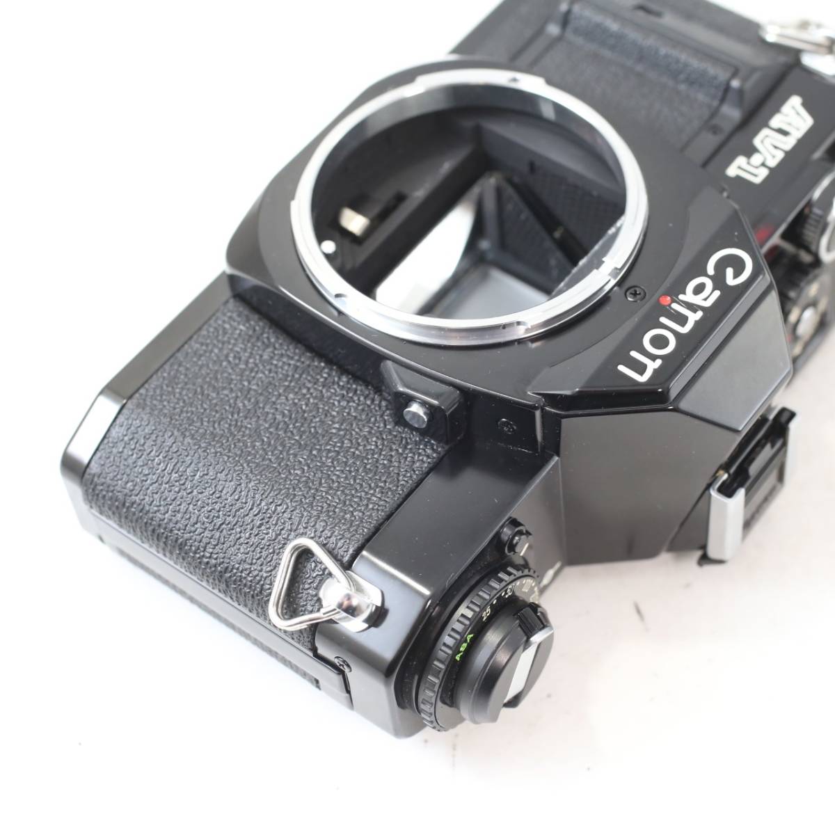 【外観良品/シャッターOK】キャノン Canon AV-1 ブラック Black フィルムカメラ ボディ (S408)_画像10