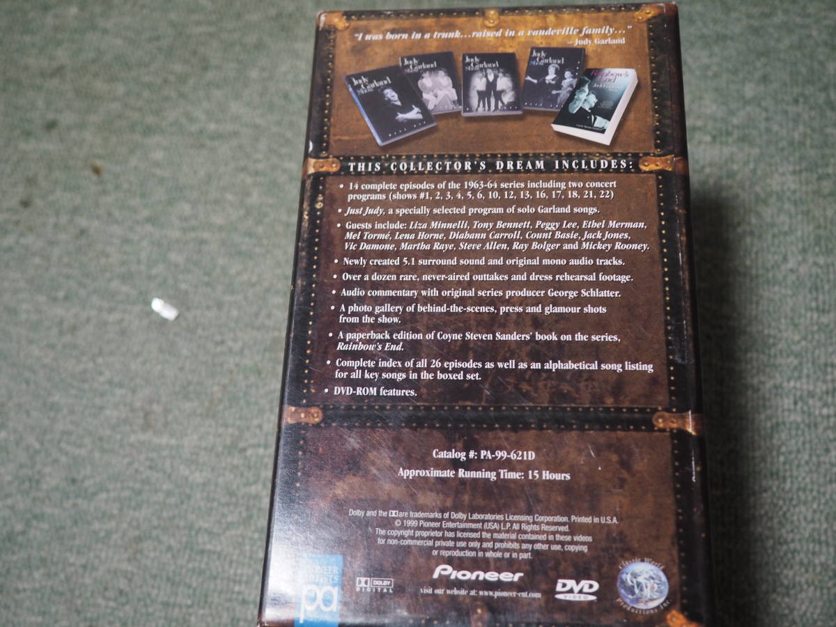 長期保管品　Judy Garland　Show Collection DVD4巻＋英語版冊子　BOX 輸入盤_画像5