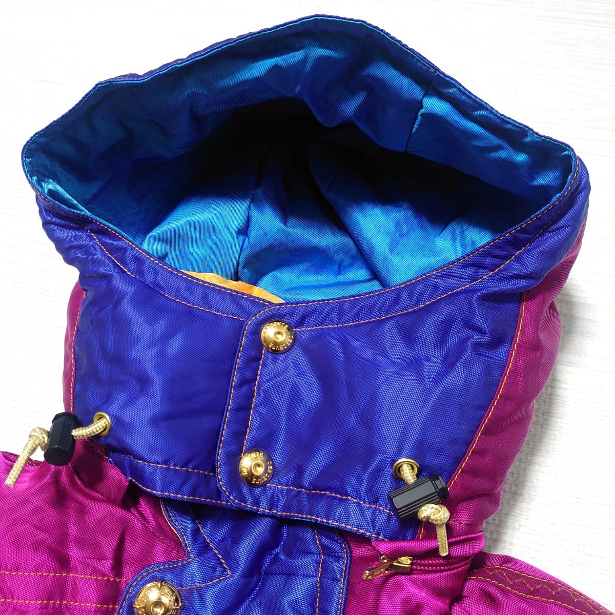DESCENTE ...  мужской  лыжи ...  установка    пиджак   брюки   ... фиолетовый   вышивание    ретро   в настоящее время  вещь   винтажный   tp-23x1125