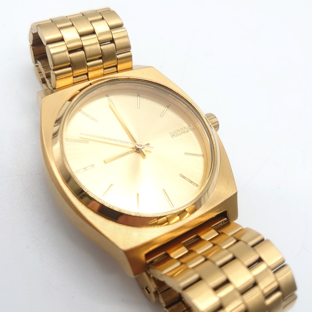 NIXON TIME TELLER Nixon время tera мужской аналог наручные часы кварц Gold серебряный бренд Logo комплект Junk tp-23x917