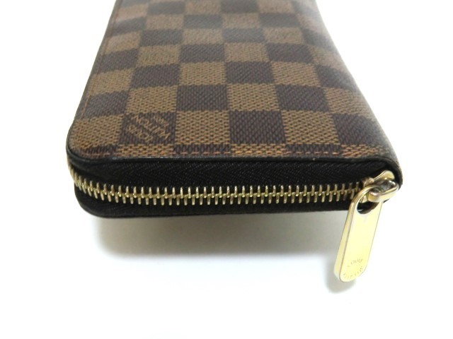 ◇良品LOUIS VUITTON　ルイヴィトン　ダミエ　ジッピー・ウォレット　N60015 ラウンドファスナー　長財布_画像3