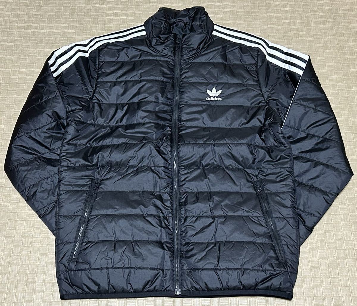 adidas・ORIGINALS・アディダス オリジナルス パデッド スタンドカラー パファージャケット トレフォイル・L サイズ・新品_画像2