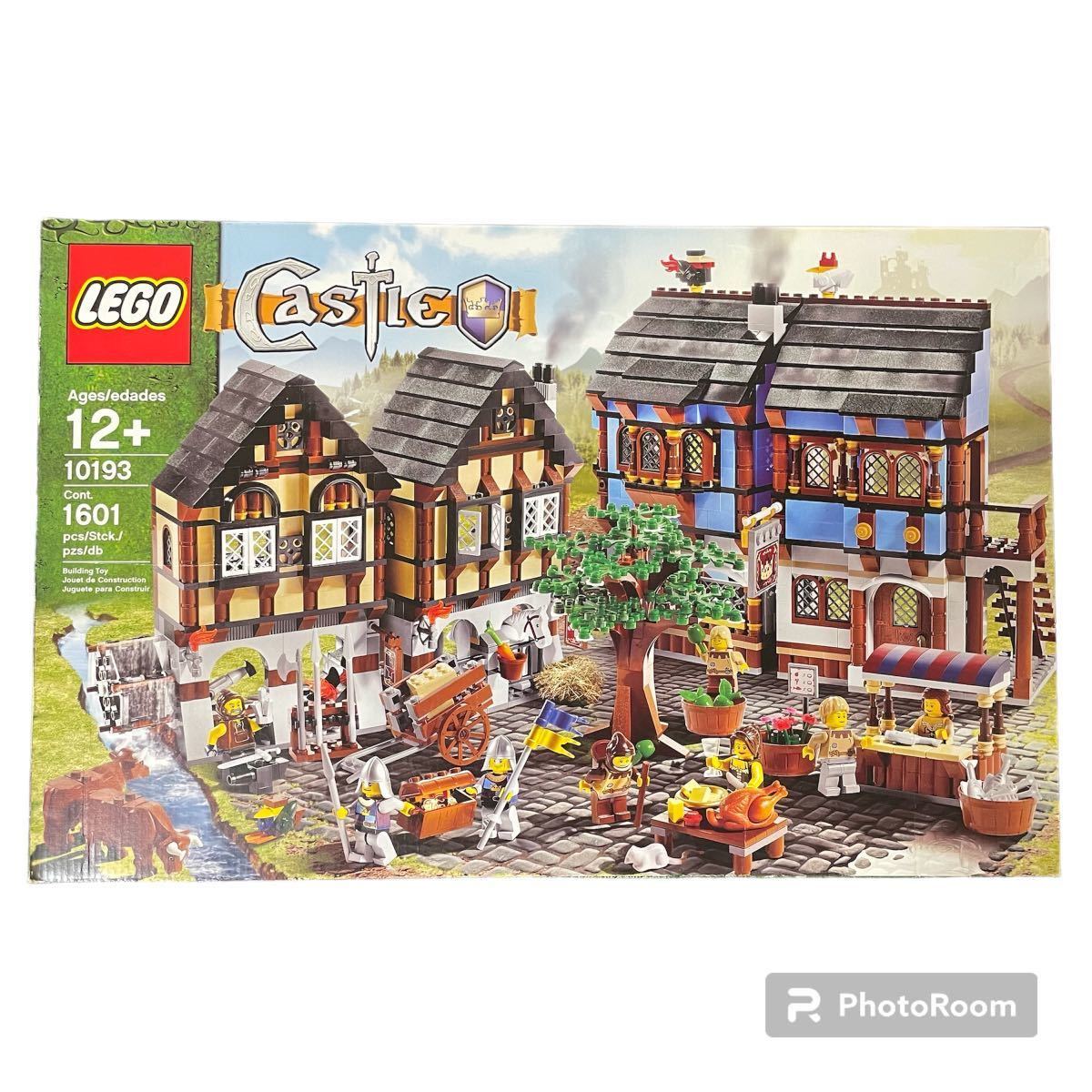 * новый товар * нераспечатанный * Lego LEGO средний .. рынок village Lego дворец 10193 4561268 ценный редкий premium очень редкий трудно найти 
