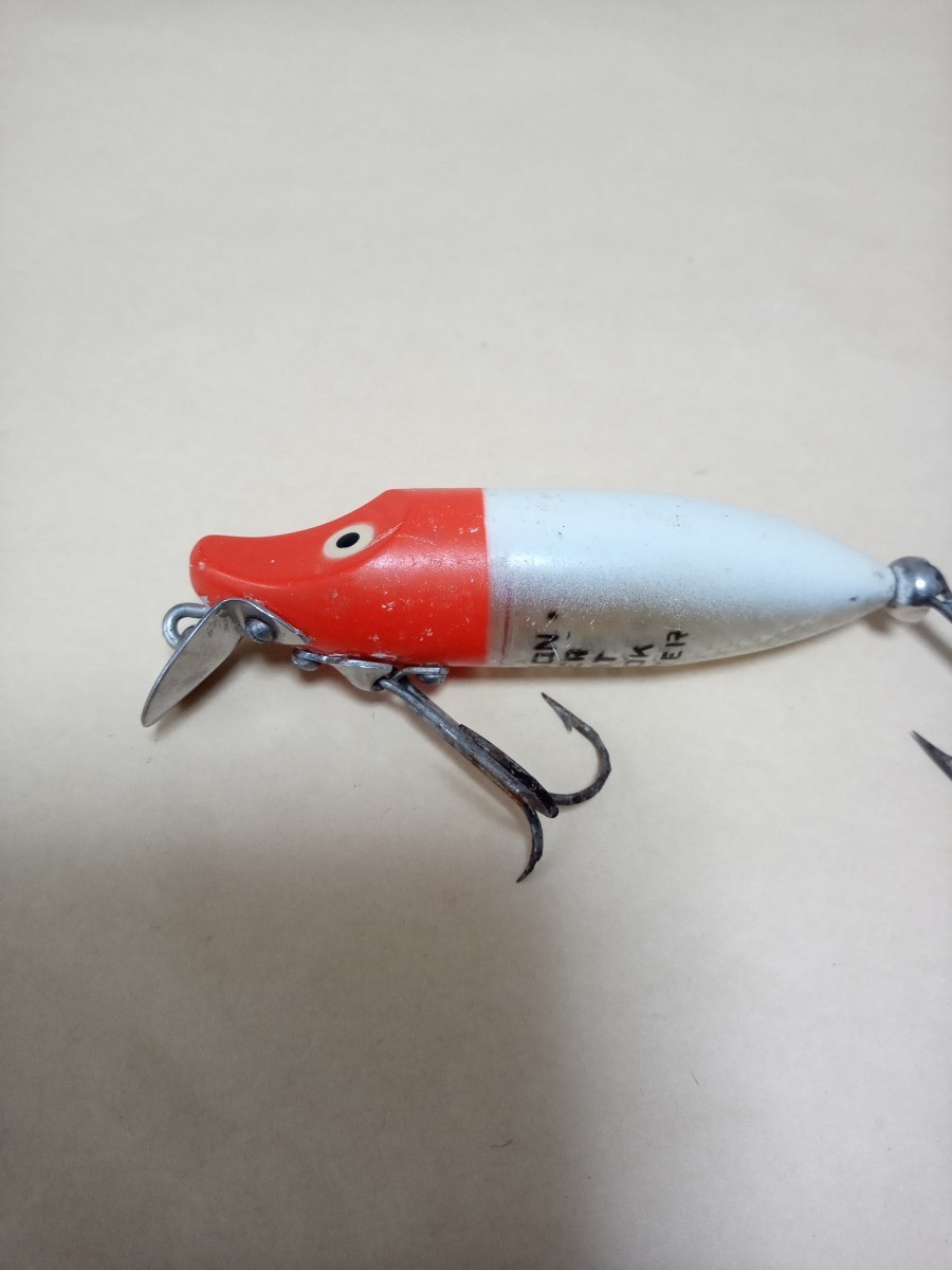 オールド へドン リバーラントスプーク リバーラント フローター レッドヘッドRH OLD HEDDON RIVERLANT　バルサ50 アブ バグリー ストーム_画像2