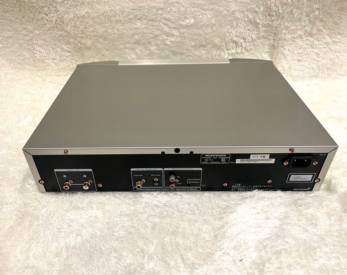 【1円スタート】marantz マランツ CDプレーヤーCD5005 リモコン（RC002PMCD）付き_画像5