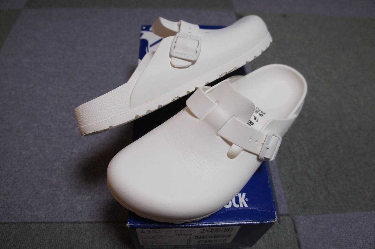 送520円 美品 完売 ビルケンシュトック BIRKENSTOCK ボストン EVA エバ ホワイト　生産終了モデル