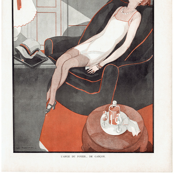 新商品が格安】 フランスの雑誌挿絵 1928年 ～LA VIE PARISIENNE～より