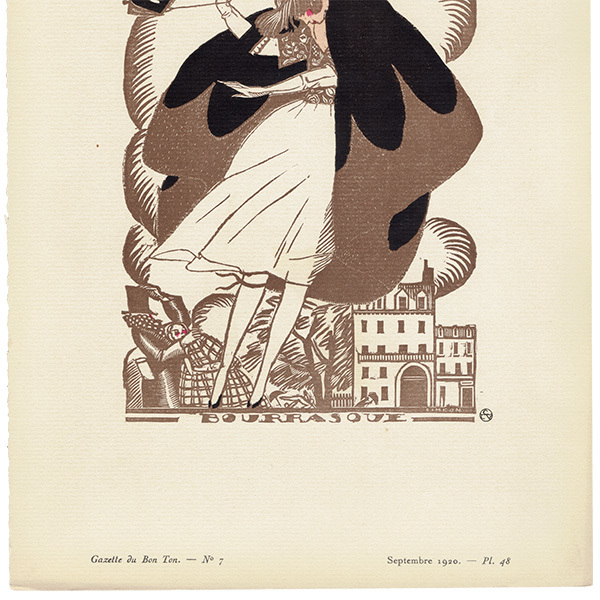 フェルナン・シメオン（Fernand SIMEON） ガゼット・デュ・ボントン Gazette du Bon Ton 1920年 #032_画像3