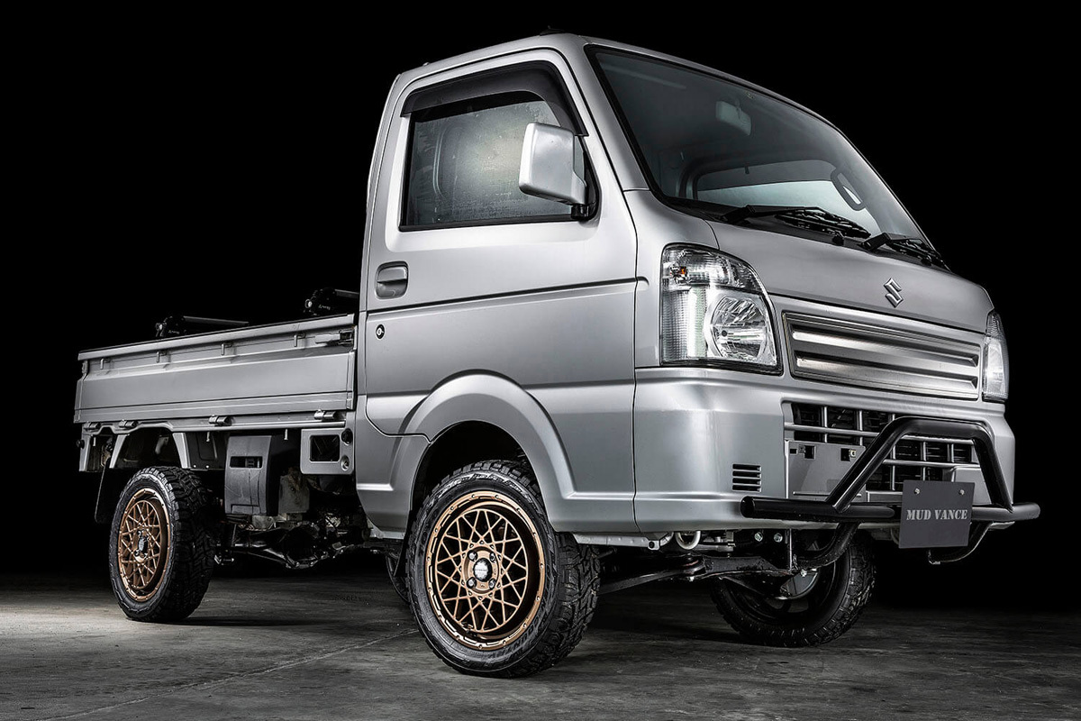 WEDS-ADVENTURE/MUD VANCE 09 ファミリアバン Y12 アルミホイール4本セット【14×5.0J 4-100 INSET35 MAT BRONZE】0041154×4_画像3